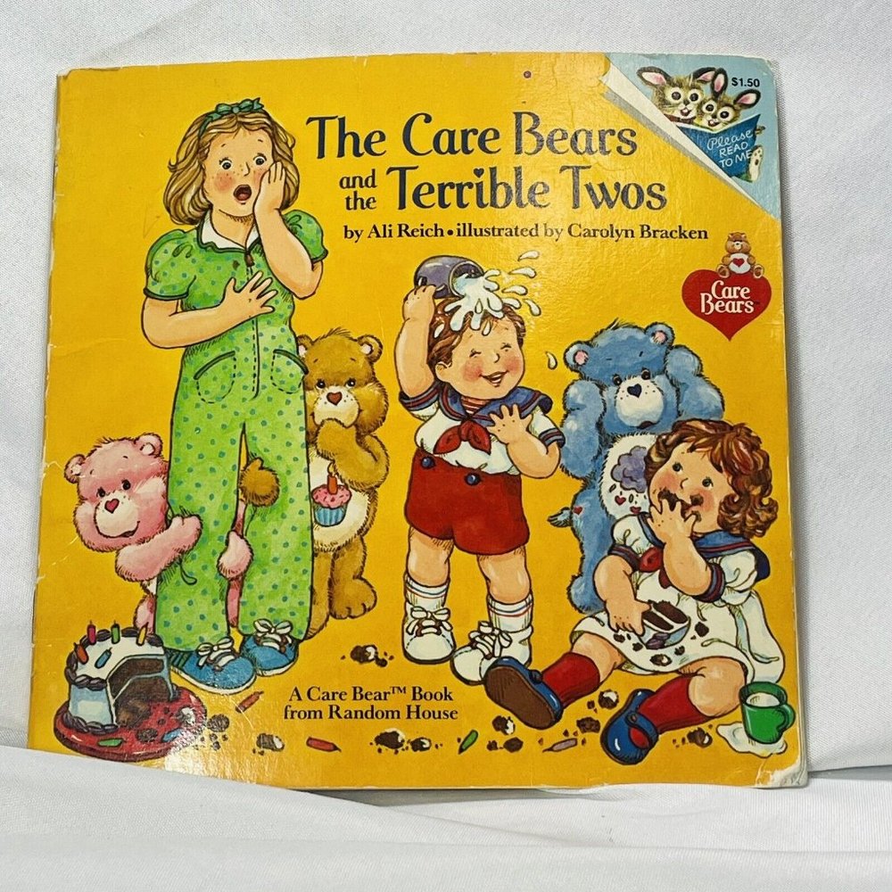 Care Bears and The Terrible Twos By Ali Reich Vintage Children’s Paperback Book
